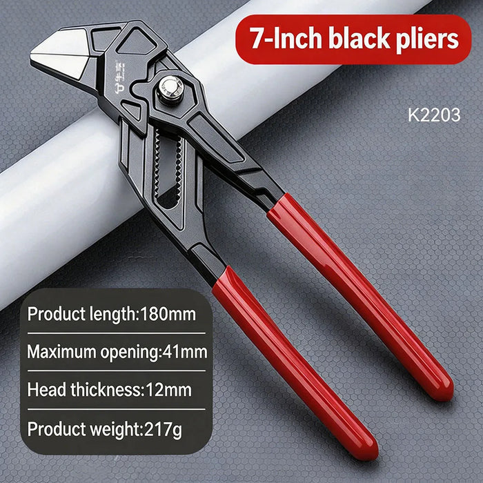 Auto-Lock Quick-Adjust Water Pump Pliers