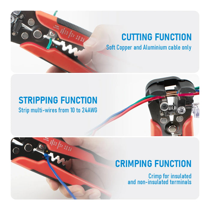 Automatic Wire Stripper & Crimper