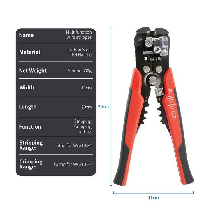 Automatic Wire Stripper & Crimper