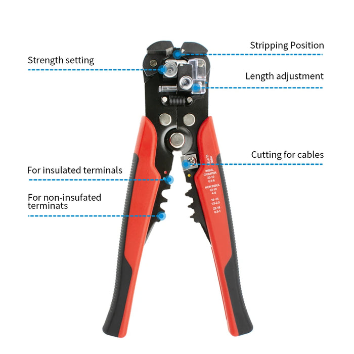 Automatic Wire Stripper & Crimper