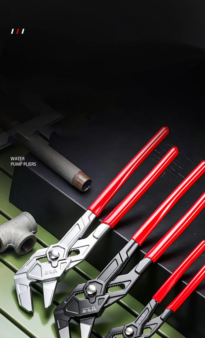 Auto-Lock Quick-Adjust Water Pump Pliers