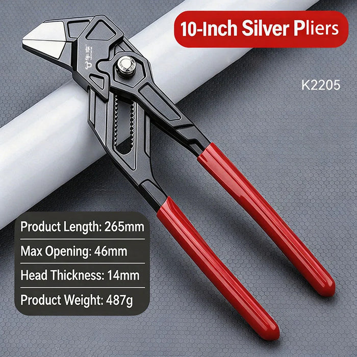 Auto-Lock Quick-Adjust Water Pump Pliers
