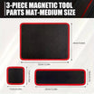 Magnetic Tool Tray Mat (3-Piece Set)